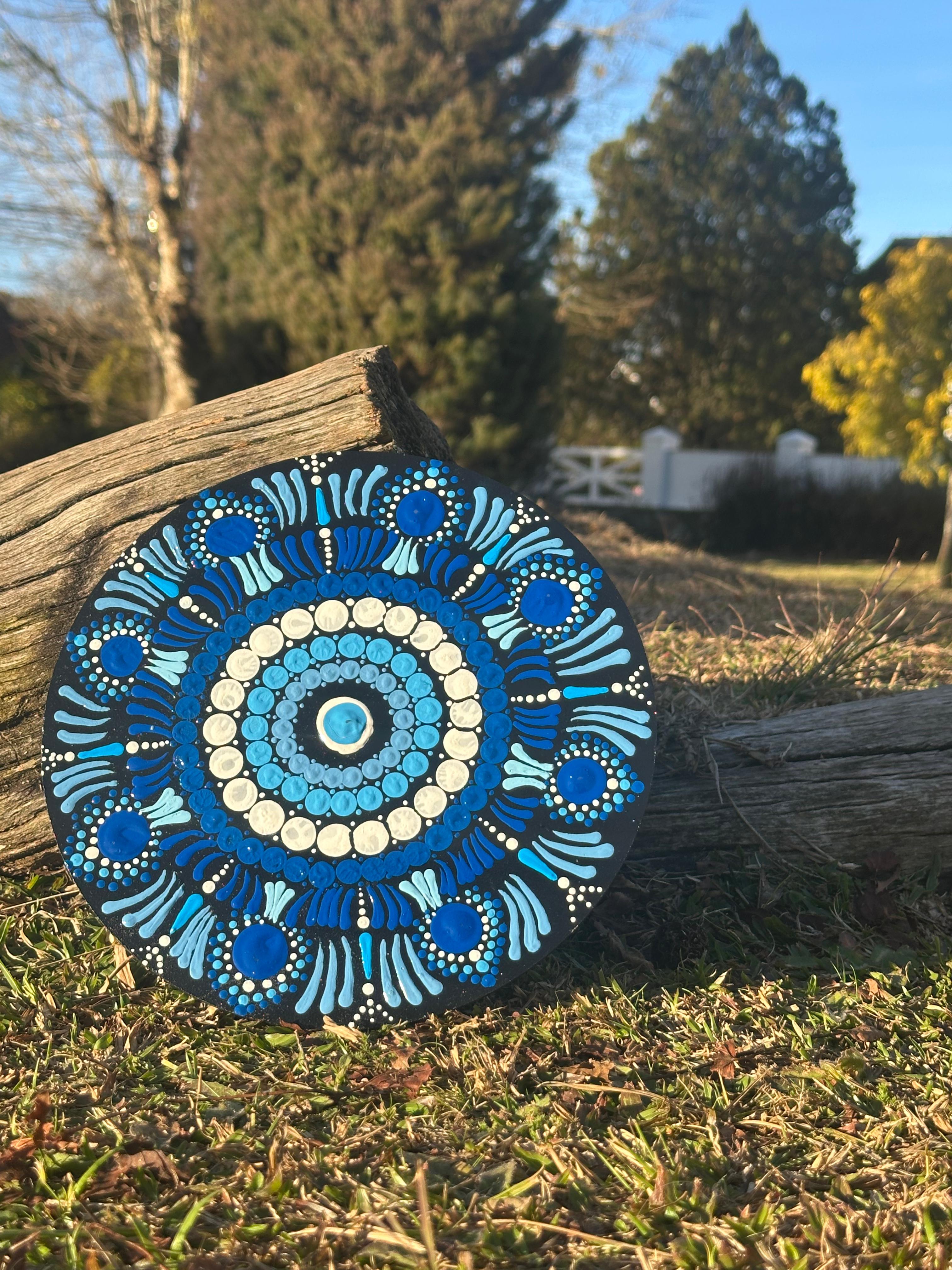 Mandala Harmonia Azul
